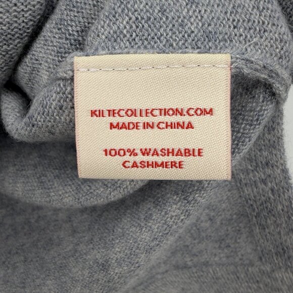 Kilte Collection Long Sleeve Washable Cashmere Liz Tee in Earl Grey 2/M Women's - Picture 7 of 8